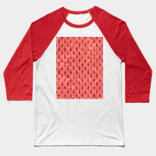 RED Christmas Trees Baseball T-Shirt